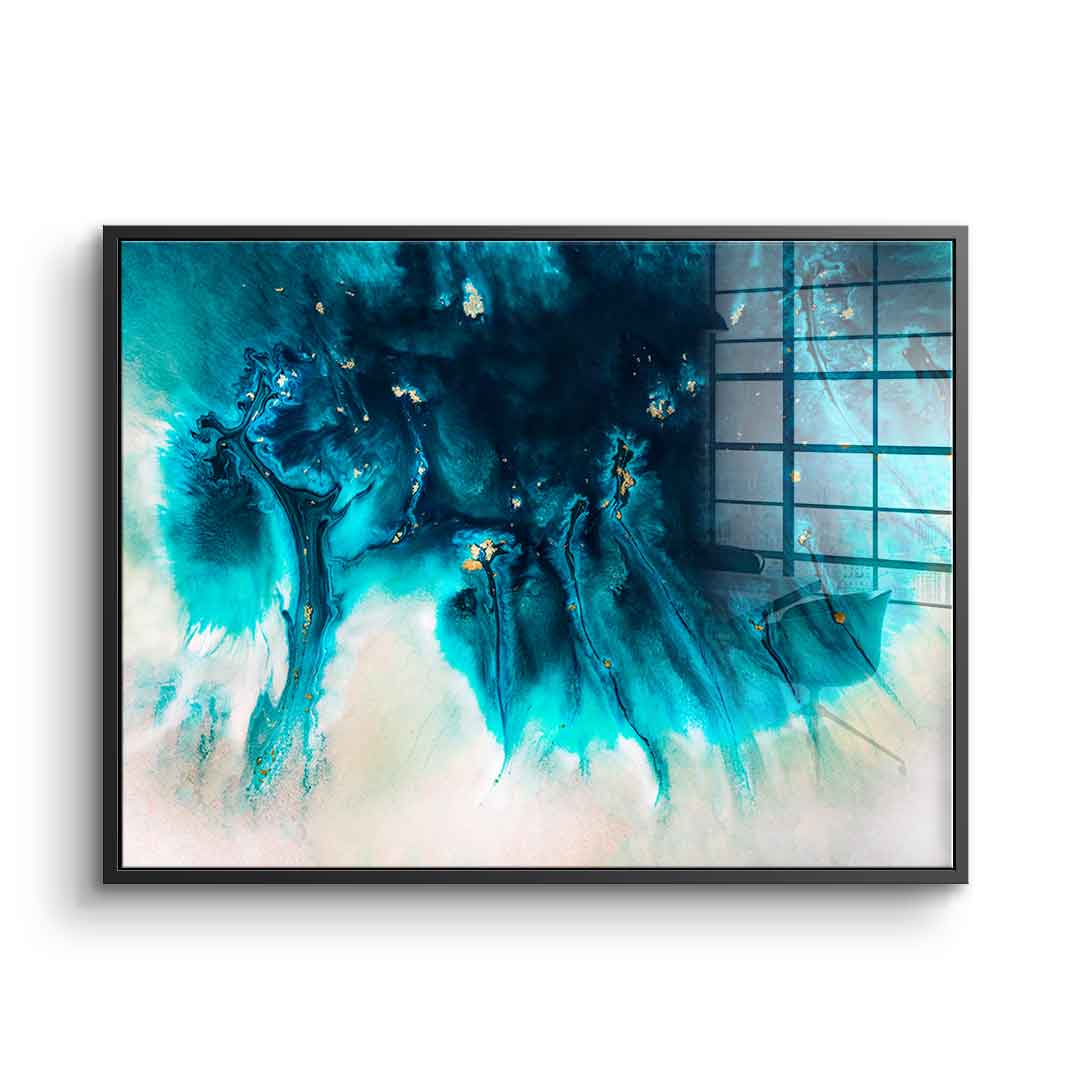 Aqua Echoes - Acrylglas