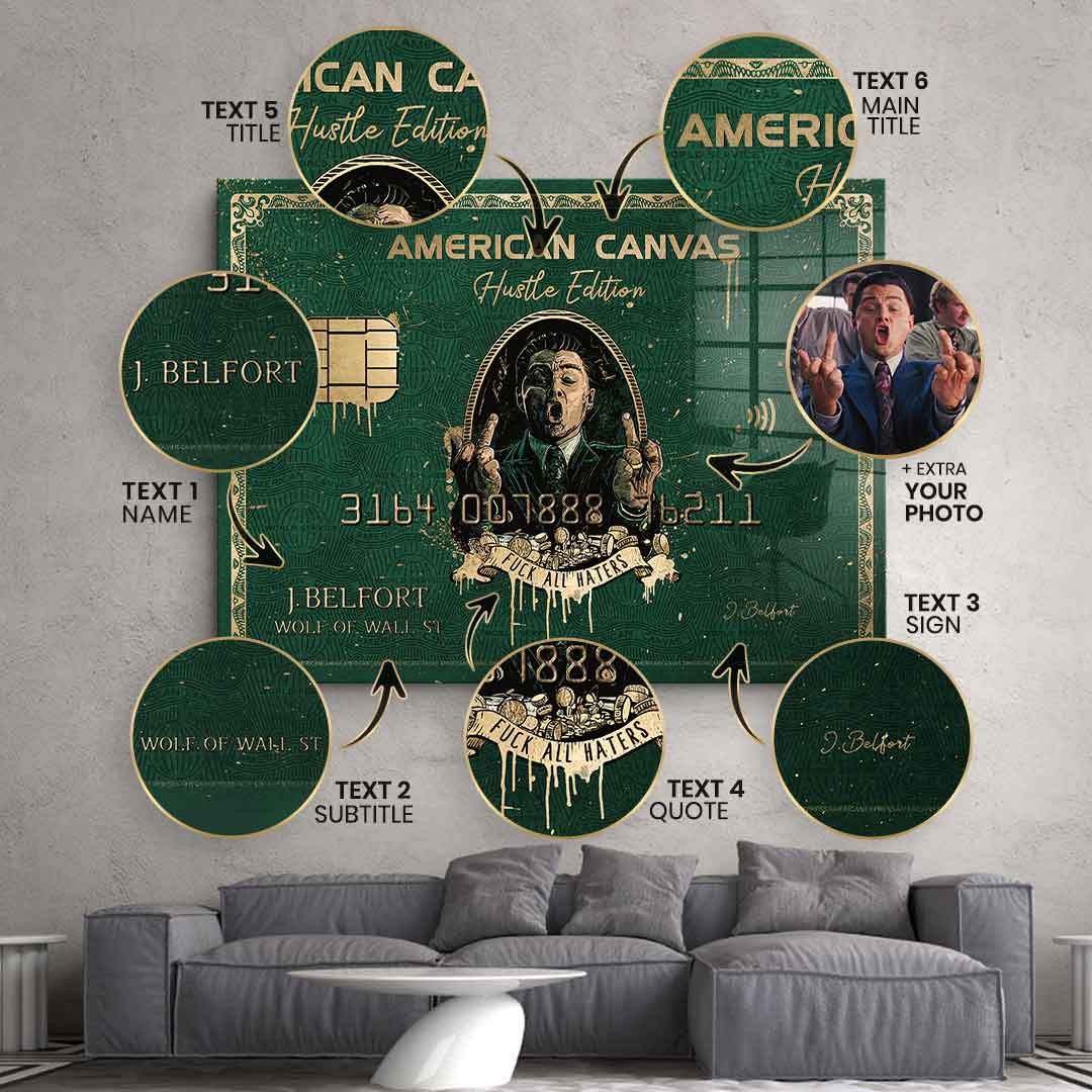 Royal American Canvas - Customizable - Gold Leaf