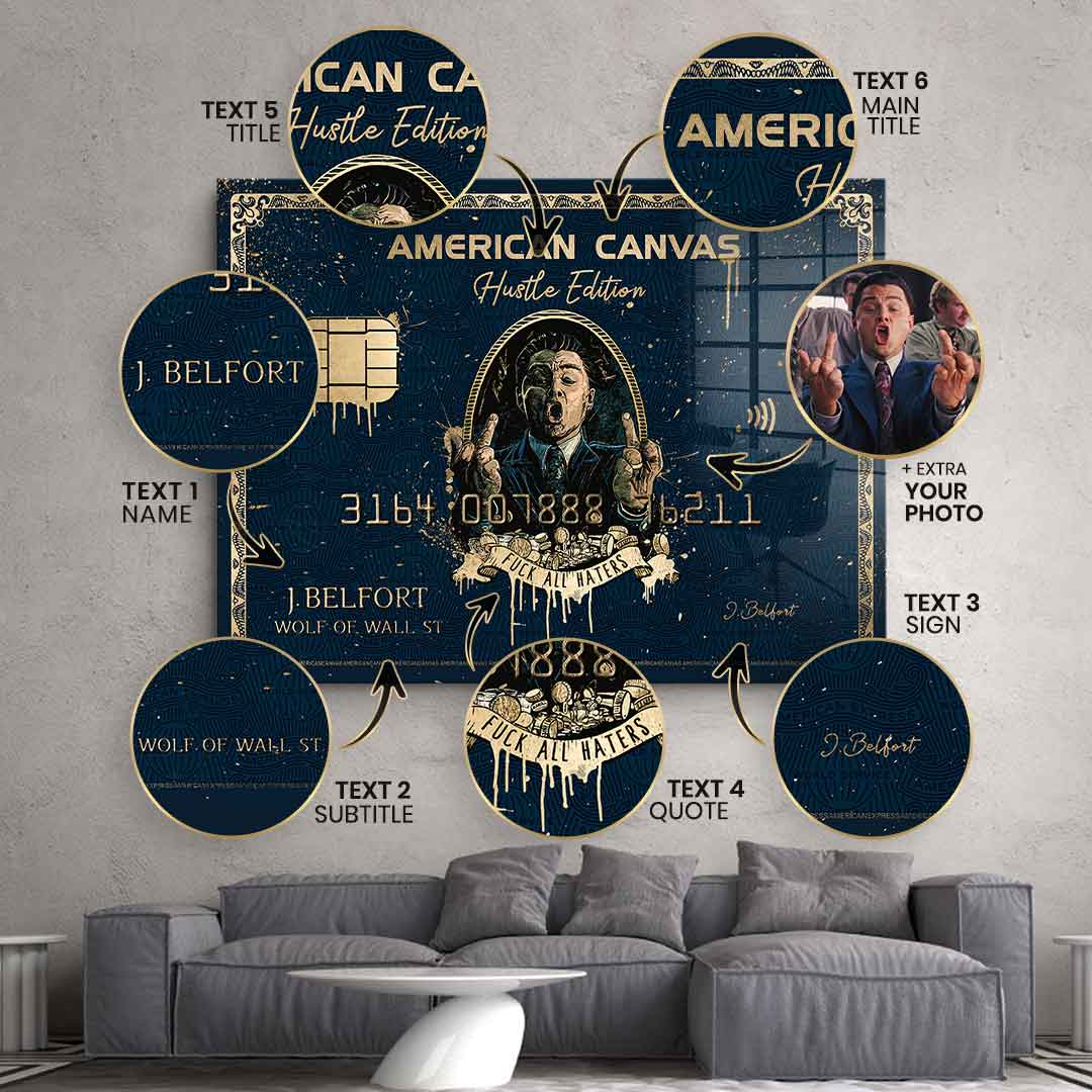 Royal American Canvas - Customizable - Gold Leaf