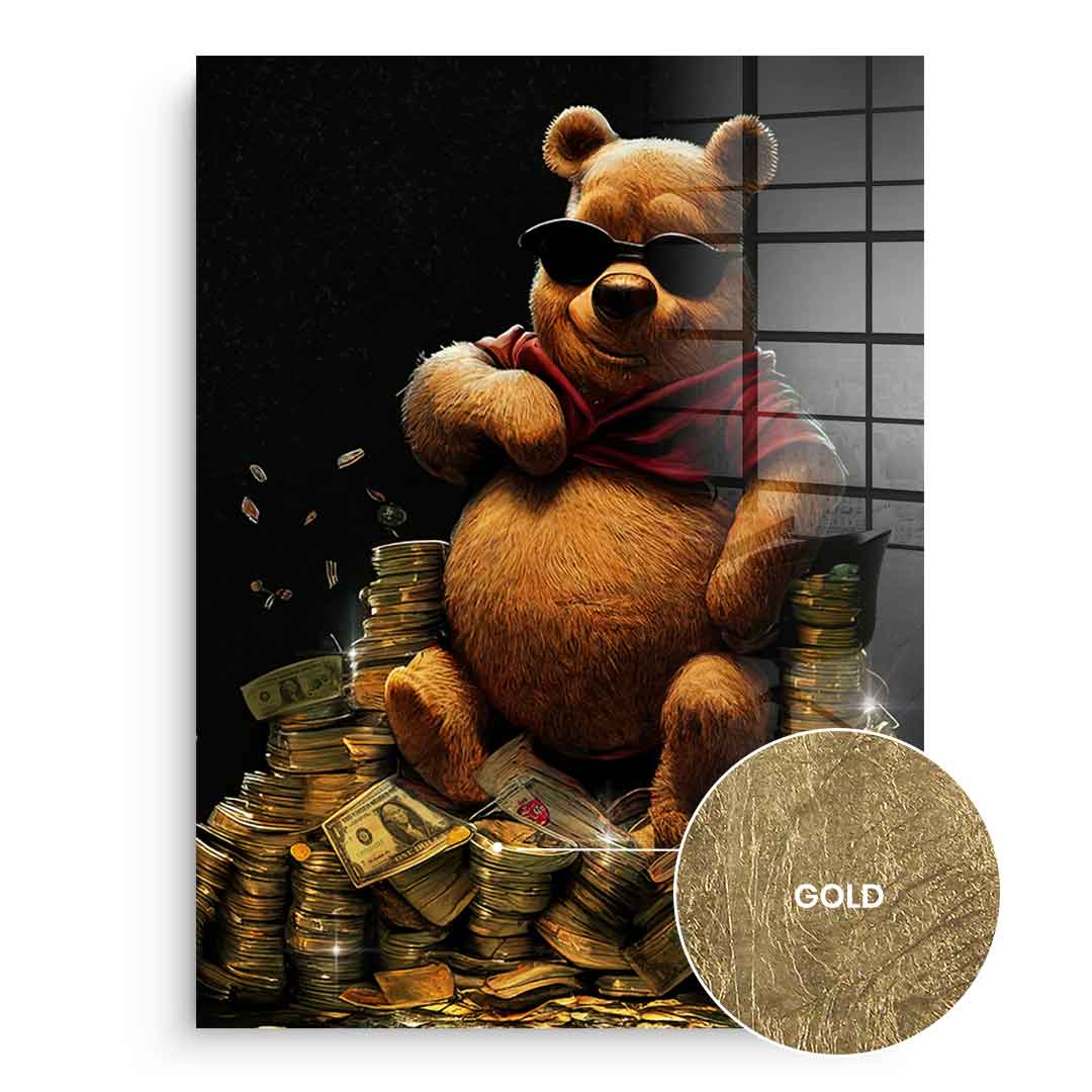 Money Bear - Blattgold