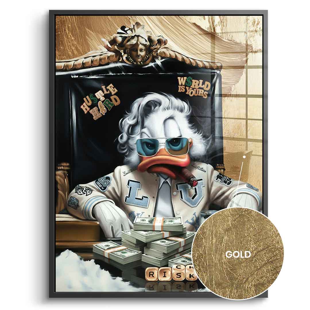 Scarface Duck - Złoty liść
