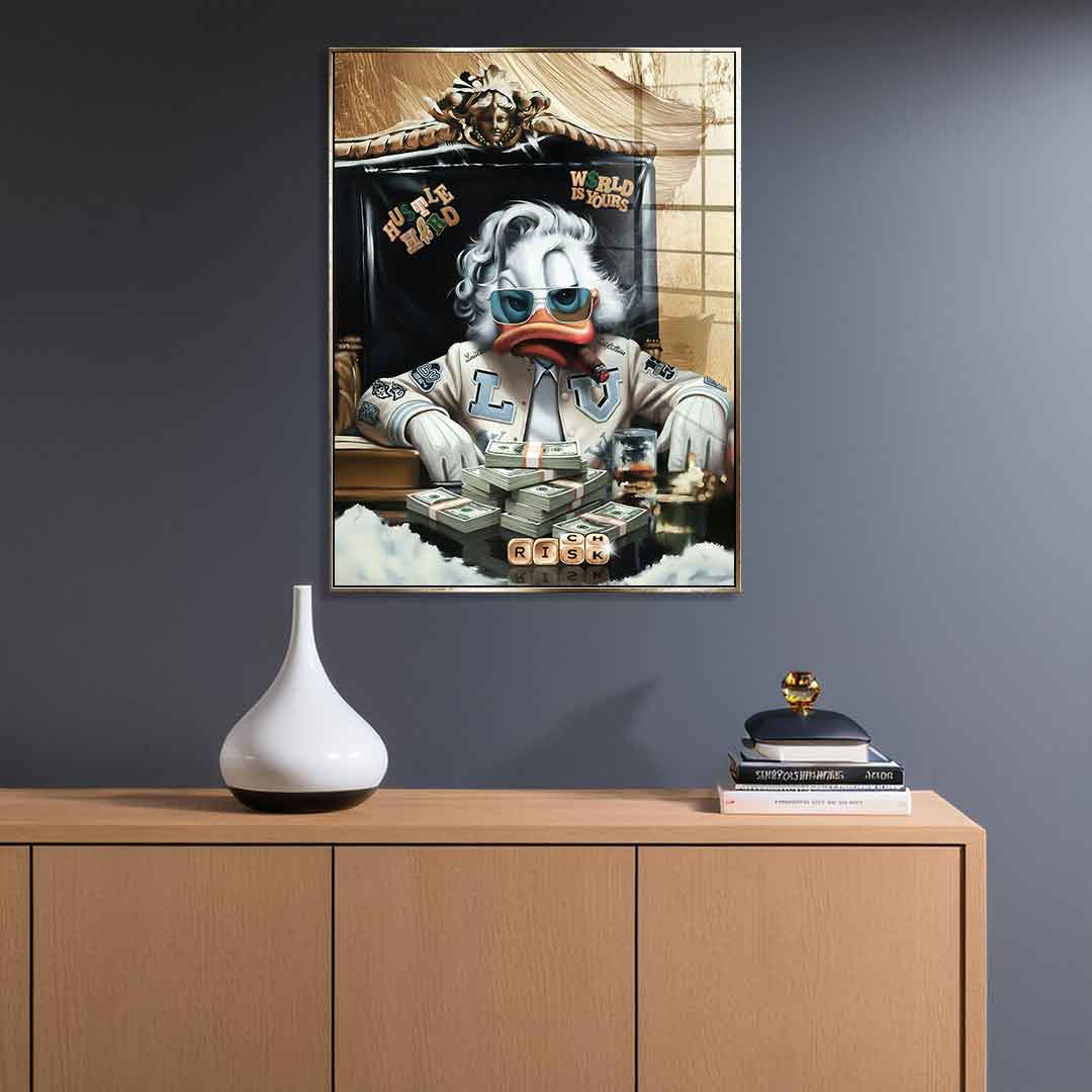 Scarface Duck - Złoty liść