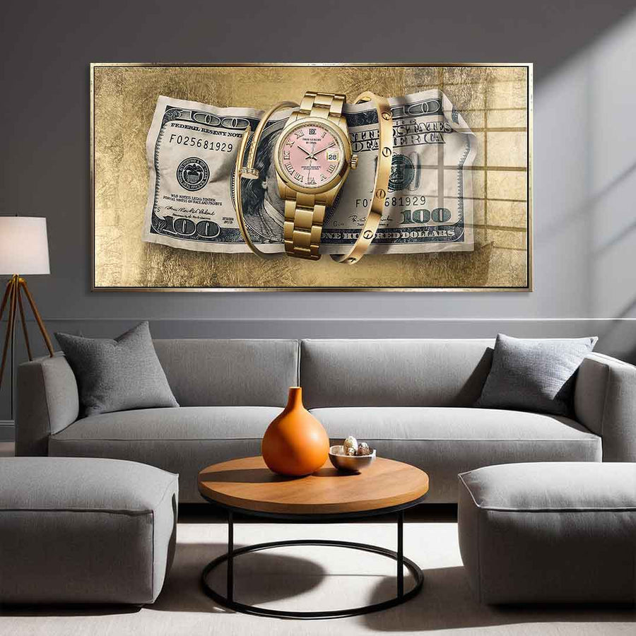 True Luxury is Time - Blattgold