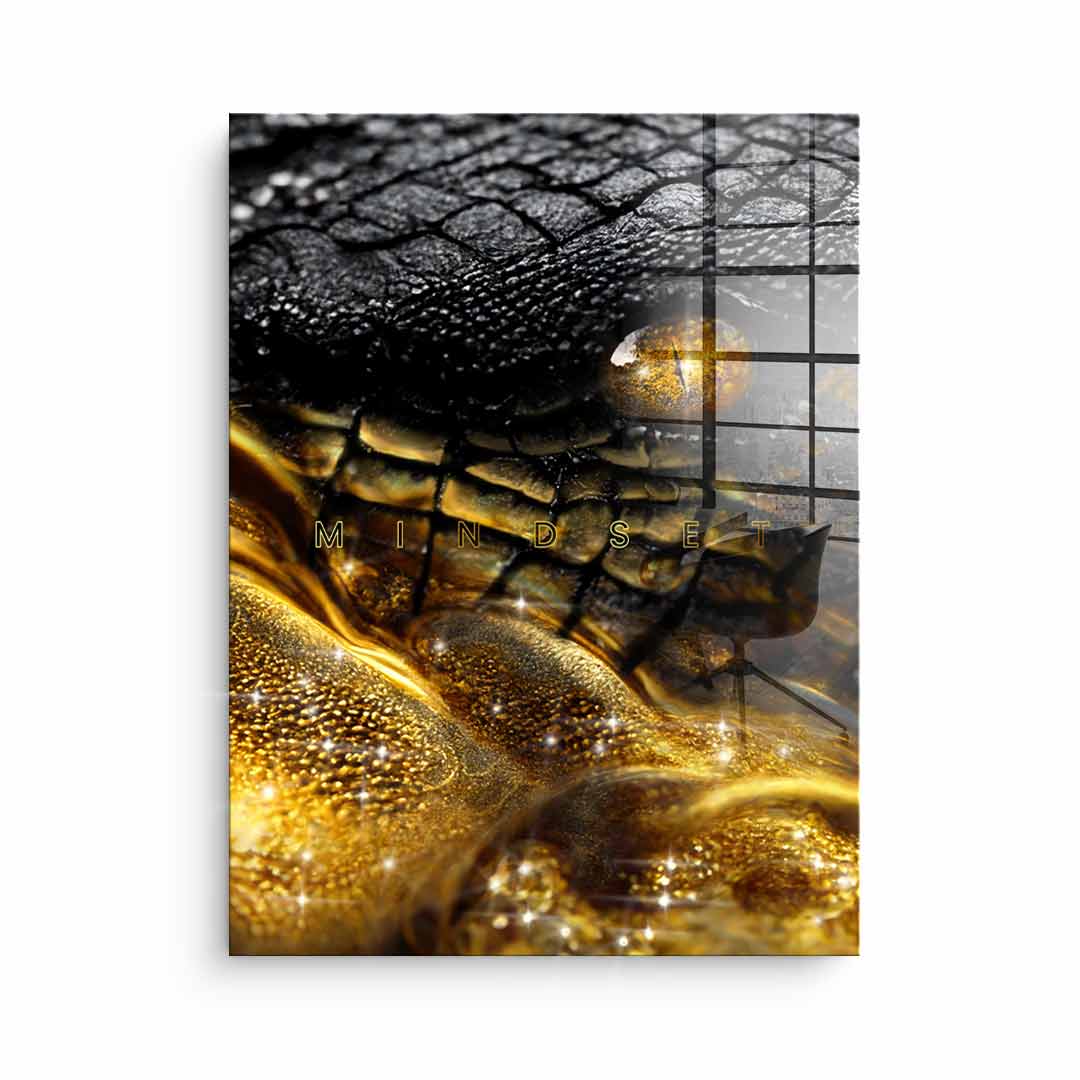 Gold Crocodile - BLATTGOLD