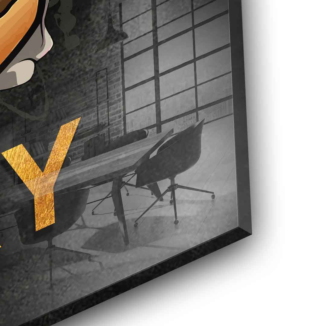 Stay Hungry 1 - Blattgold