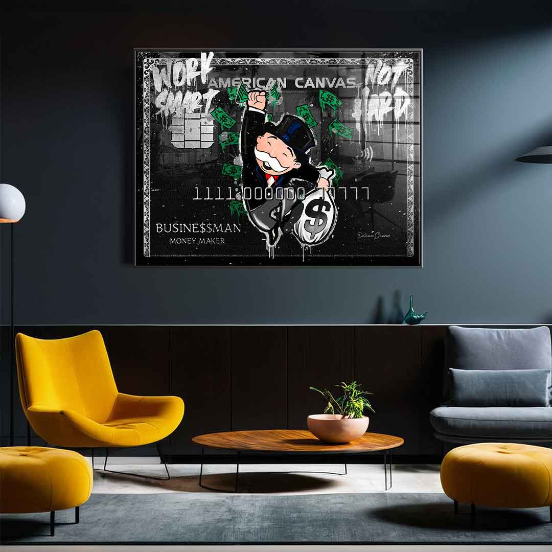 Work smart, not hard - Silver leaf