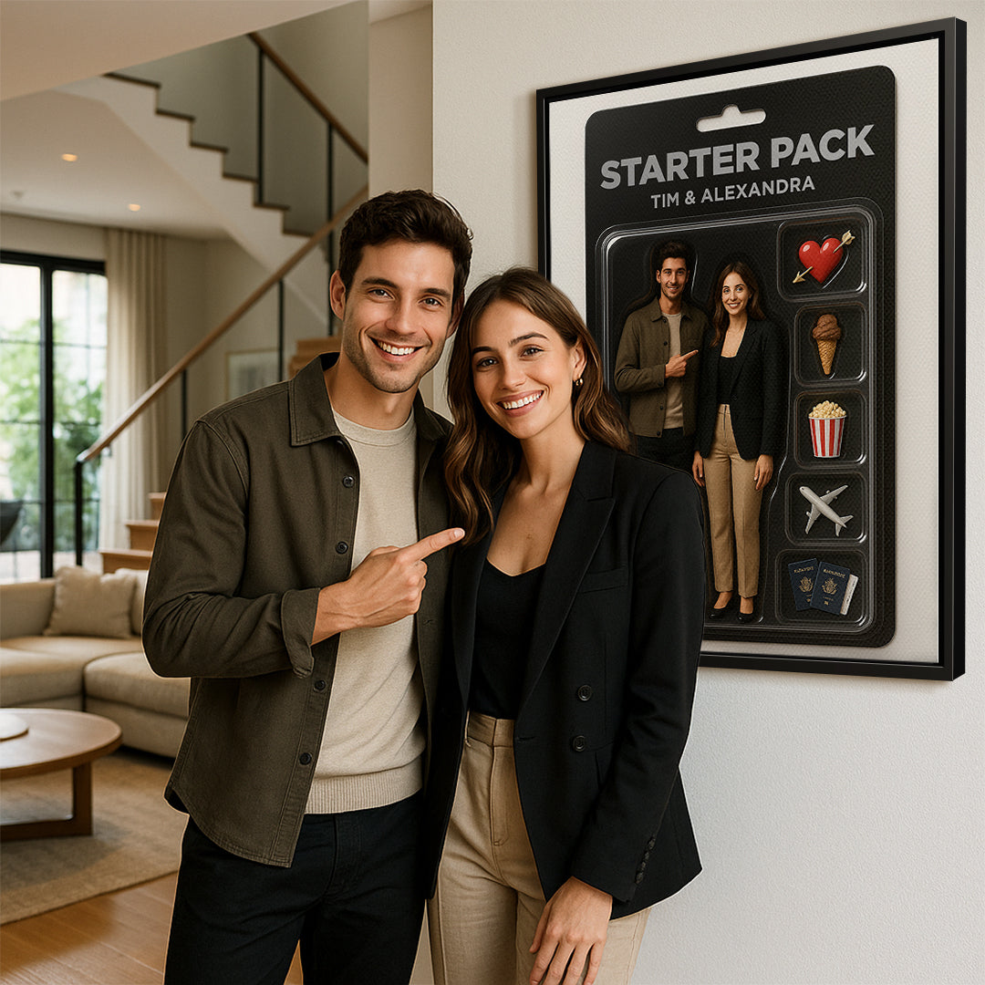 Viral Starter Pack Wall Mural - Customizable - Poster Edition