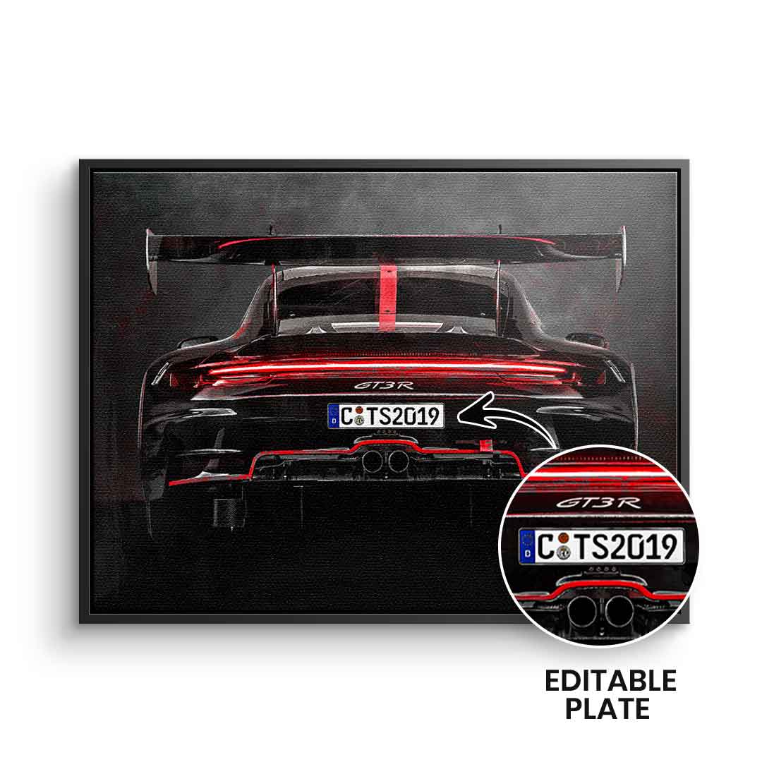 Tył Porsche - Możliwość personalizacji