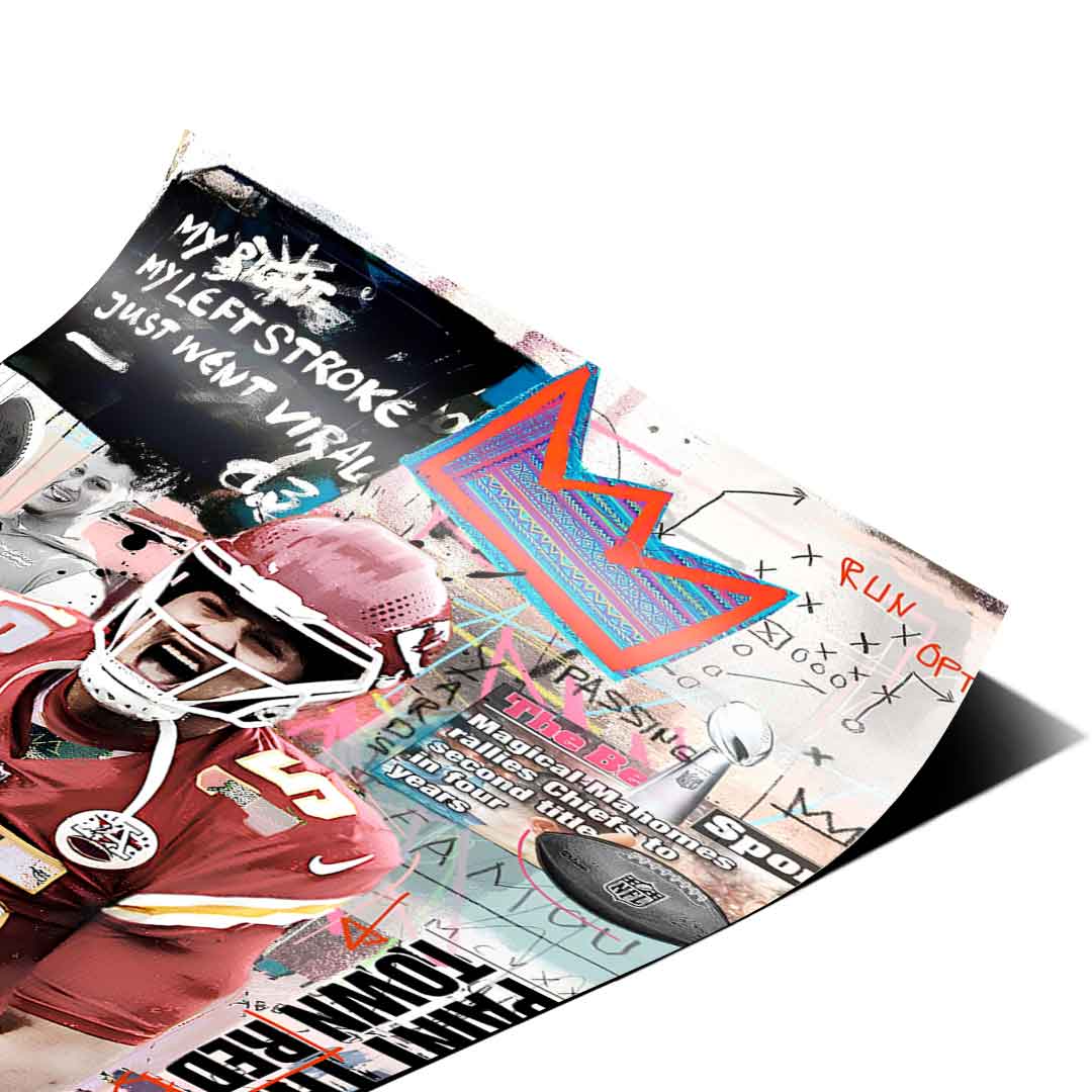 Pat Mahomes — Plakat