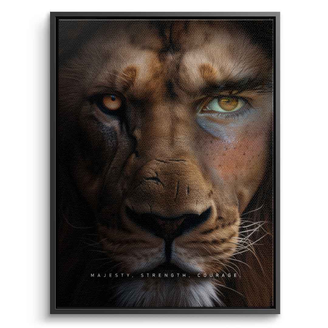 Animal Fusion - Leinwand 4x