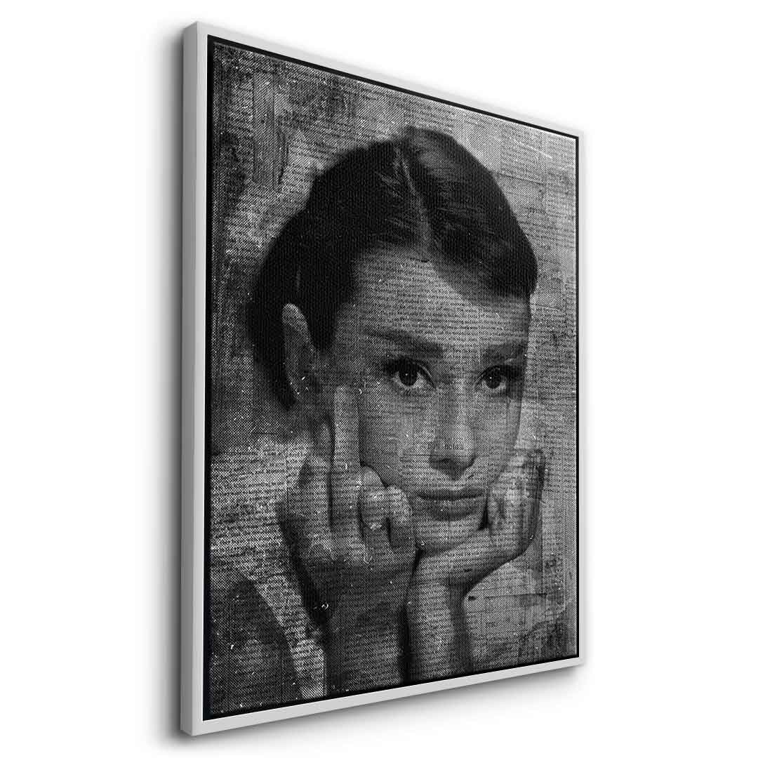 Portret Audrey Hepburn