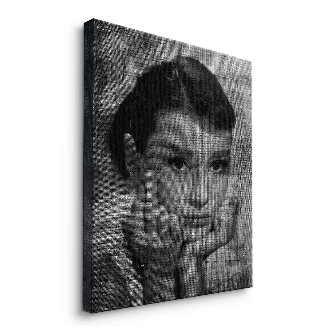Portret Audrey Hepburn