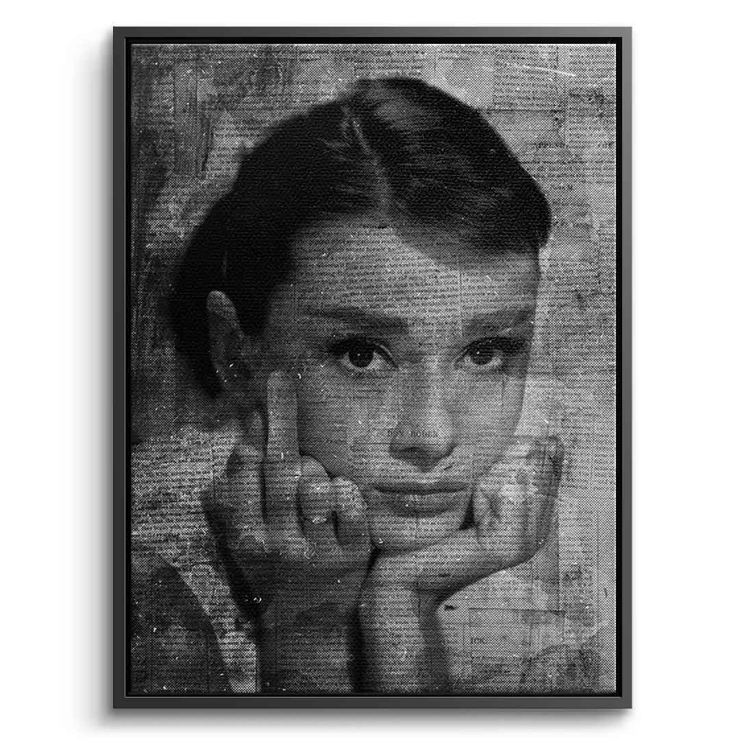 Portret Audrey Hepburn