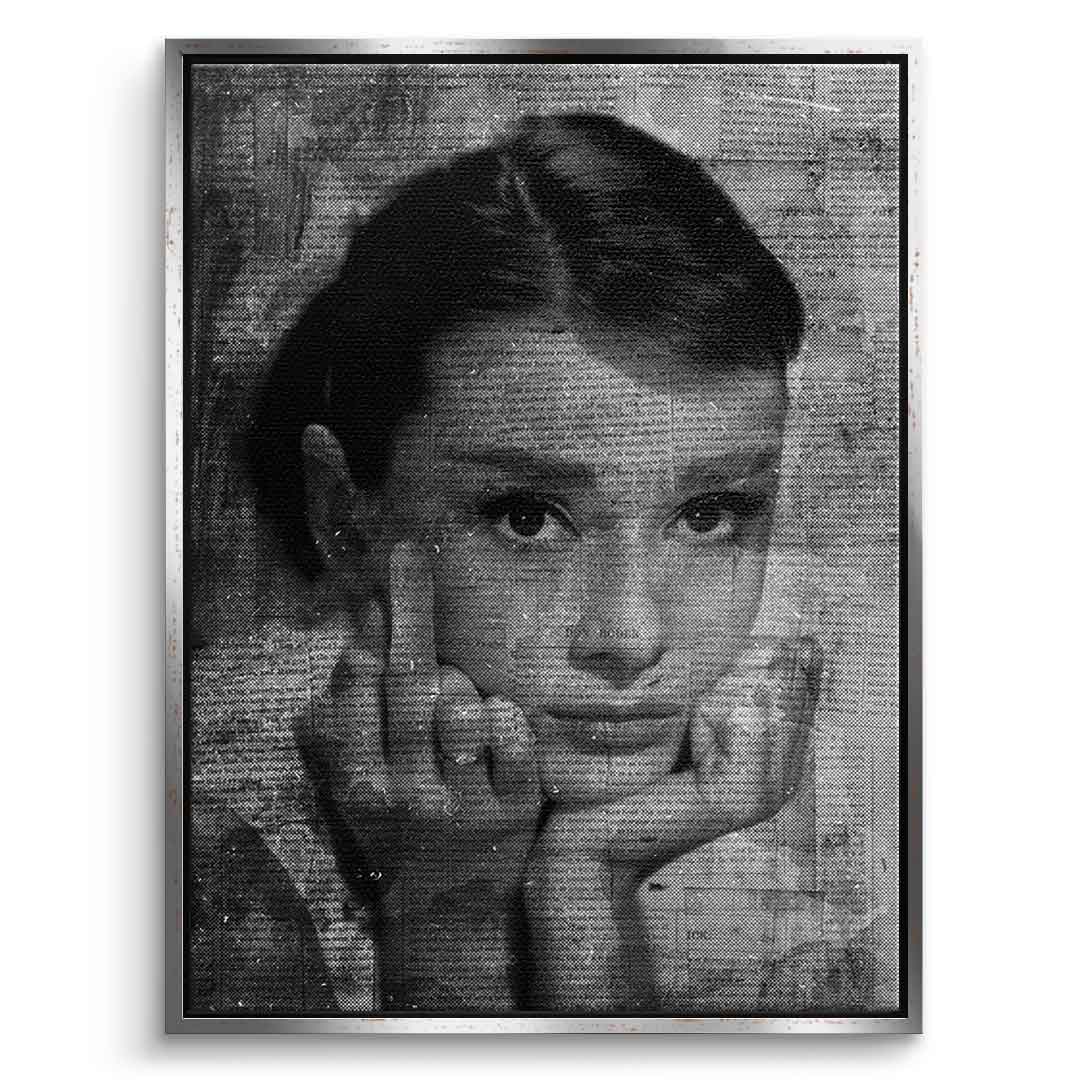 Portret Audrey Hepburn