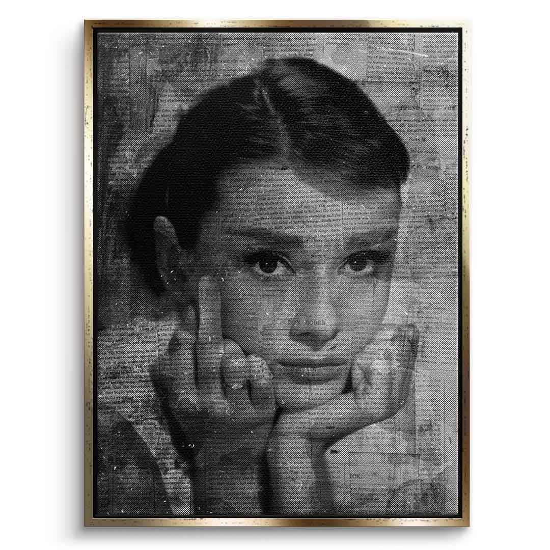 Portret Audrey Hepburn