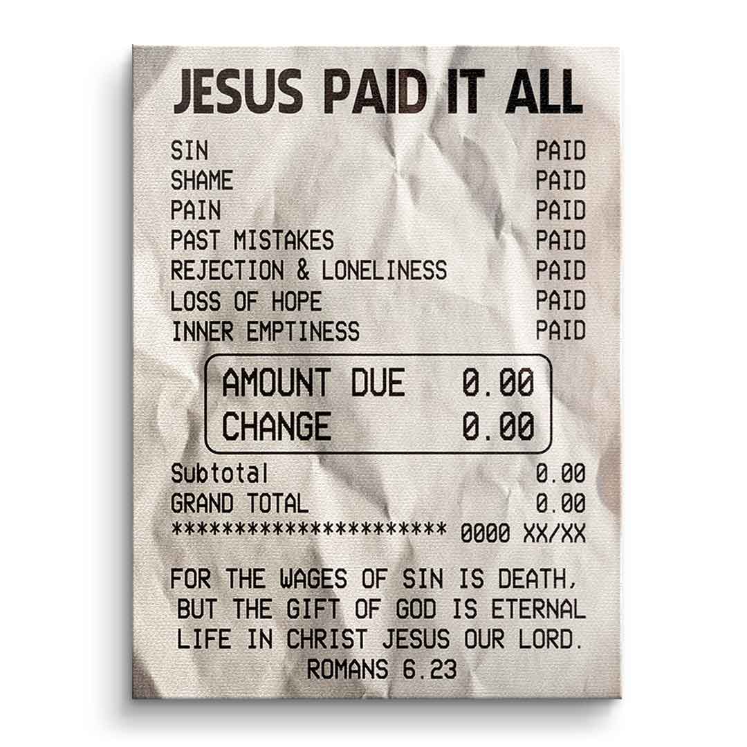 Jesus Paid it All