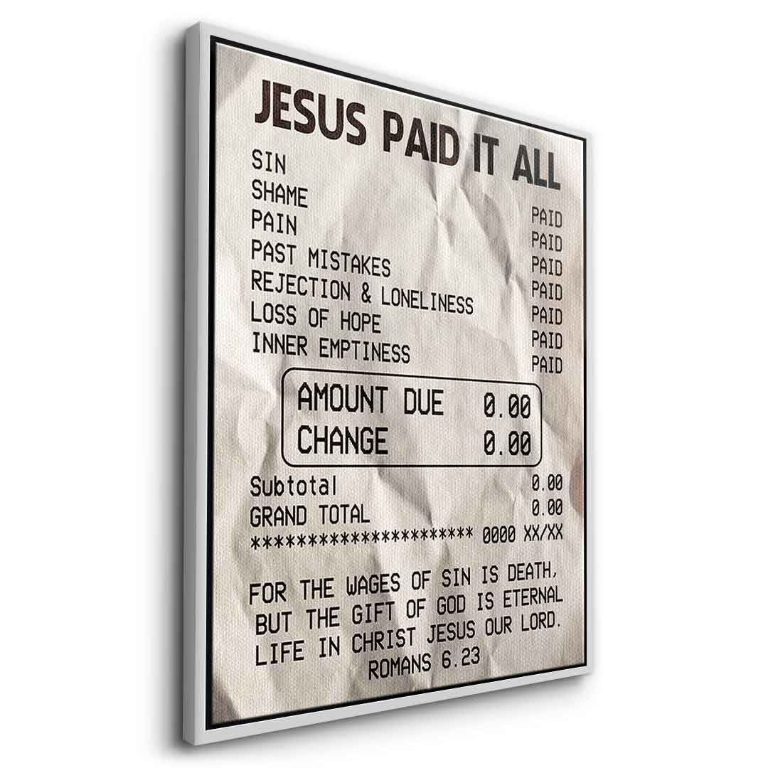 Jesus Paid it All