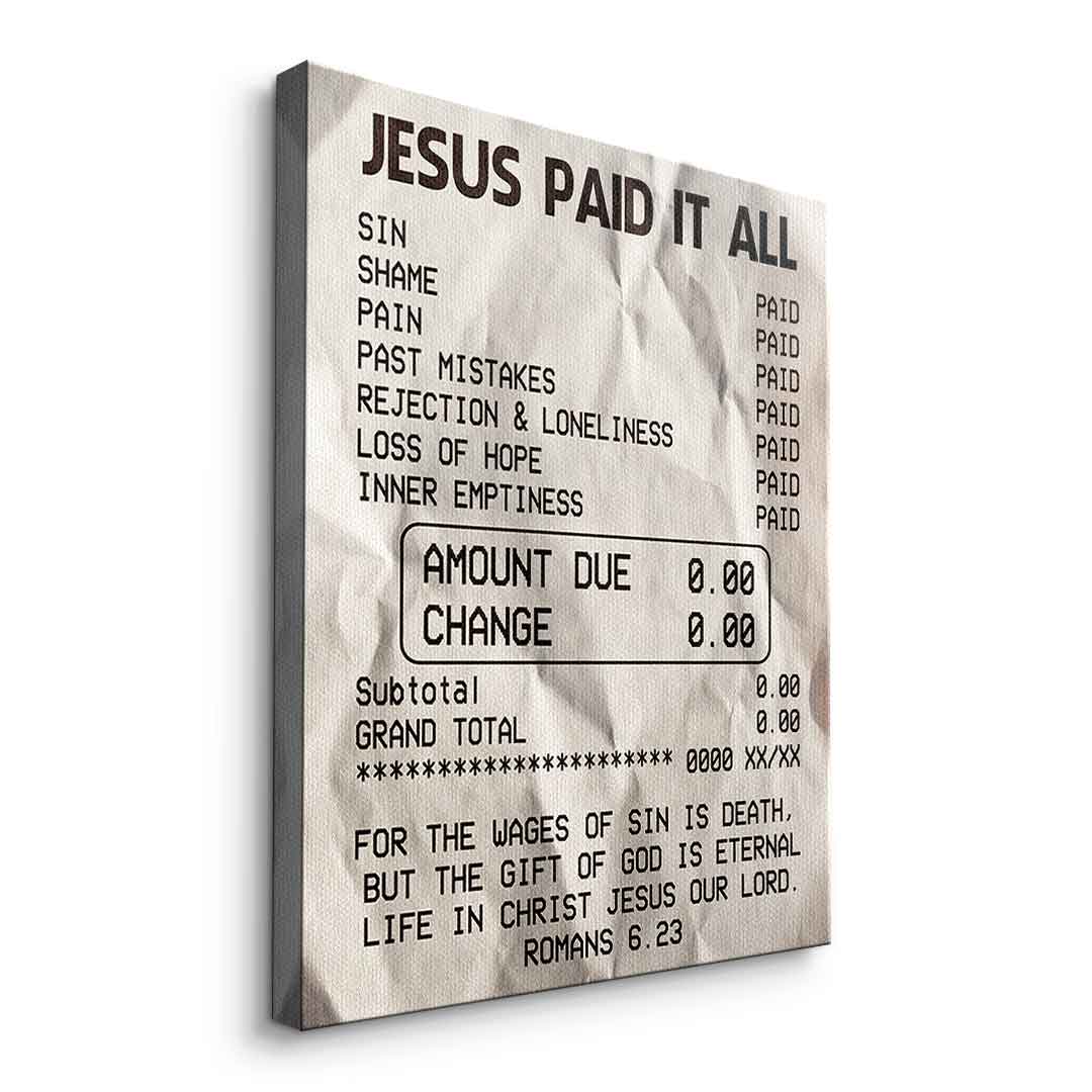 Jesus Paid it All