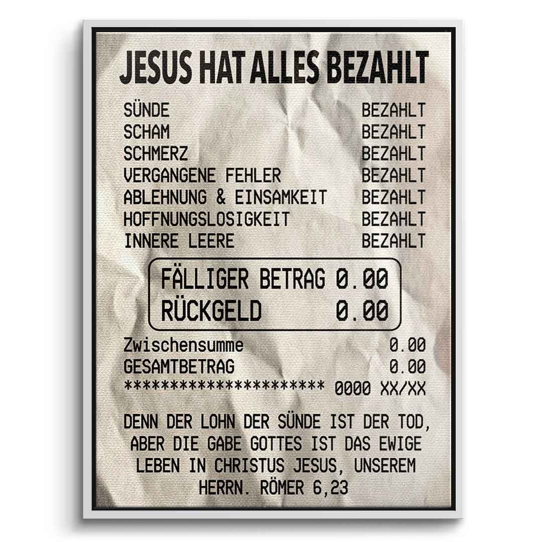 Jesus Paid it All