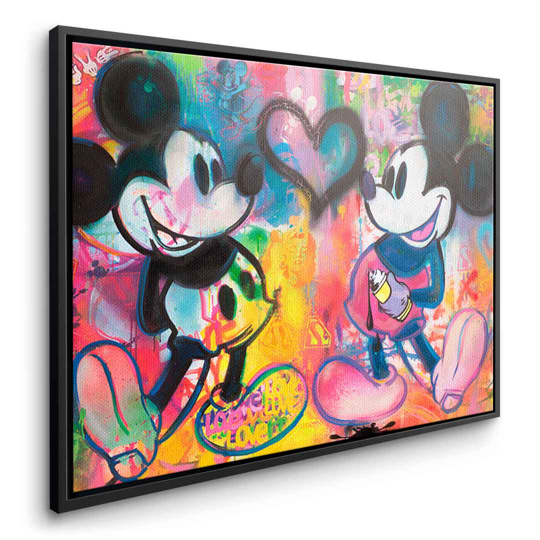 Mickey Sprayed