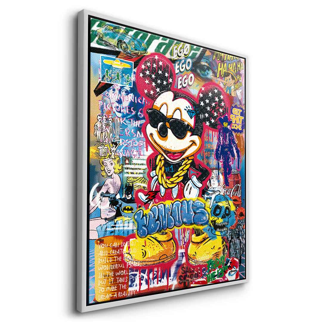 Mickey gold chain