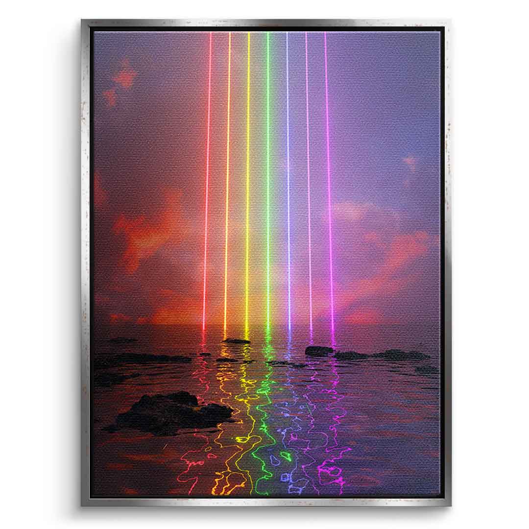 Neonowa tęcza