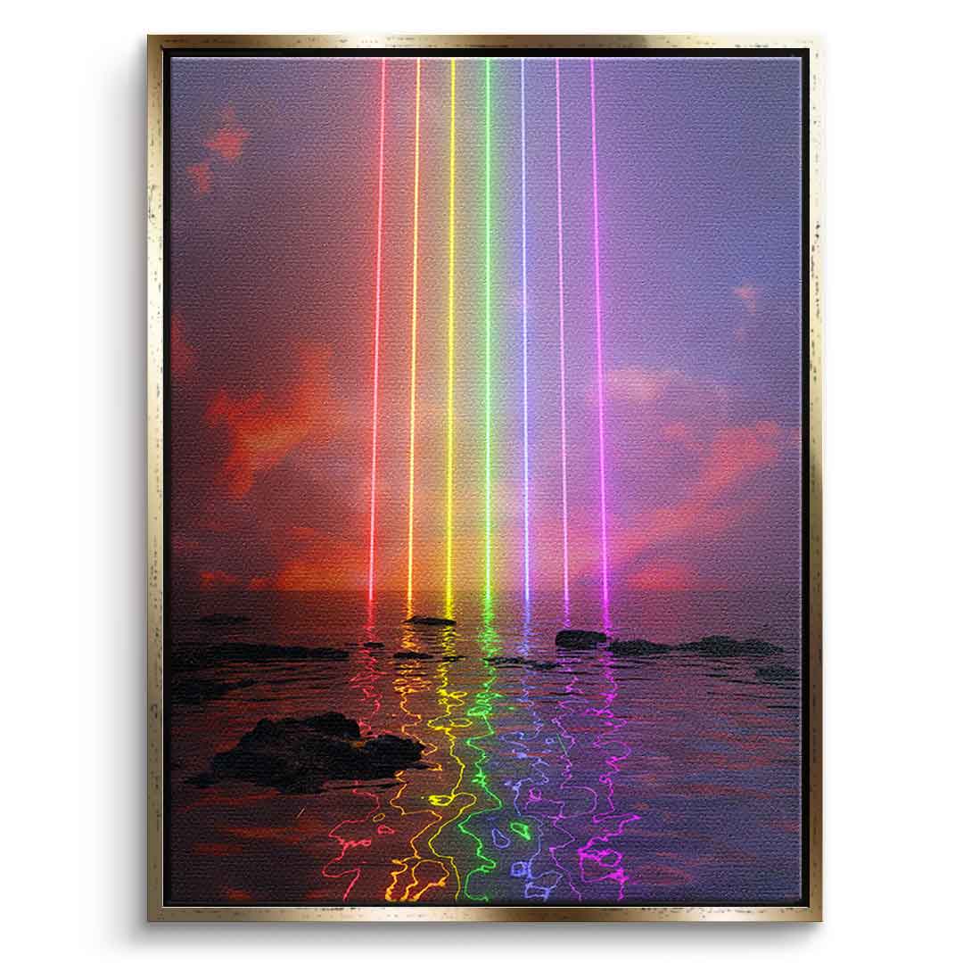 Neonowa tęcza