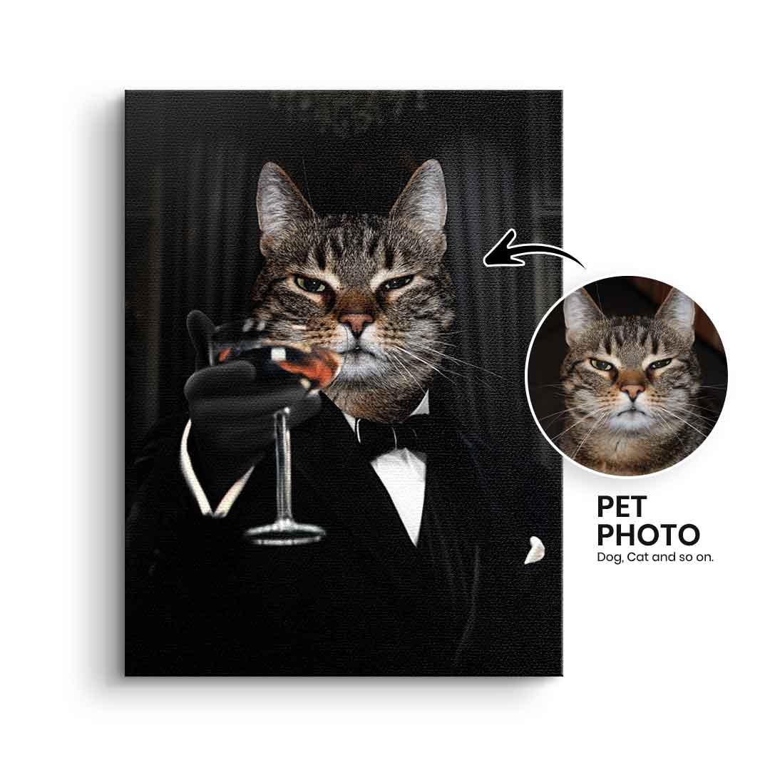 Chapeau Pet Portrait Personalizable