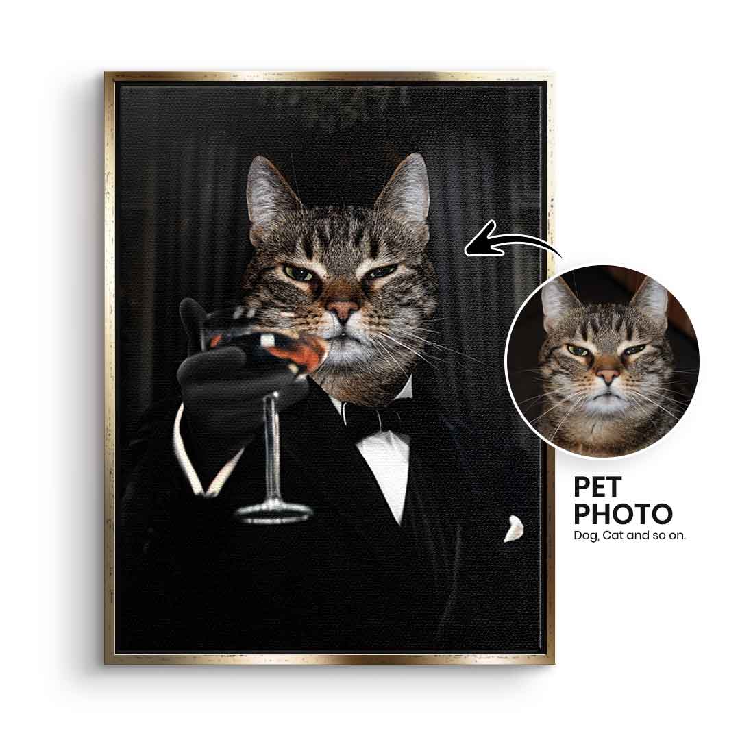 Chapeau Pet Portrait Personalizable