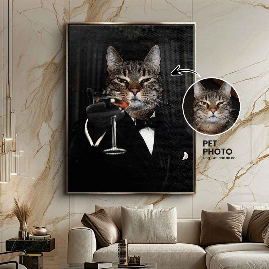 Chapeau Pet Portrait Personalizable