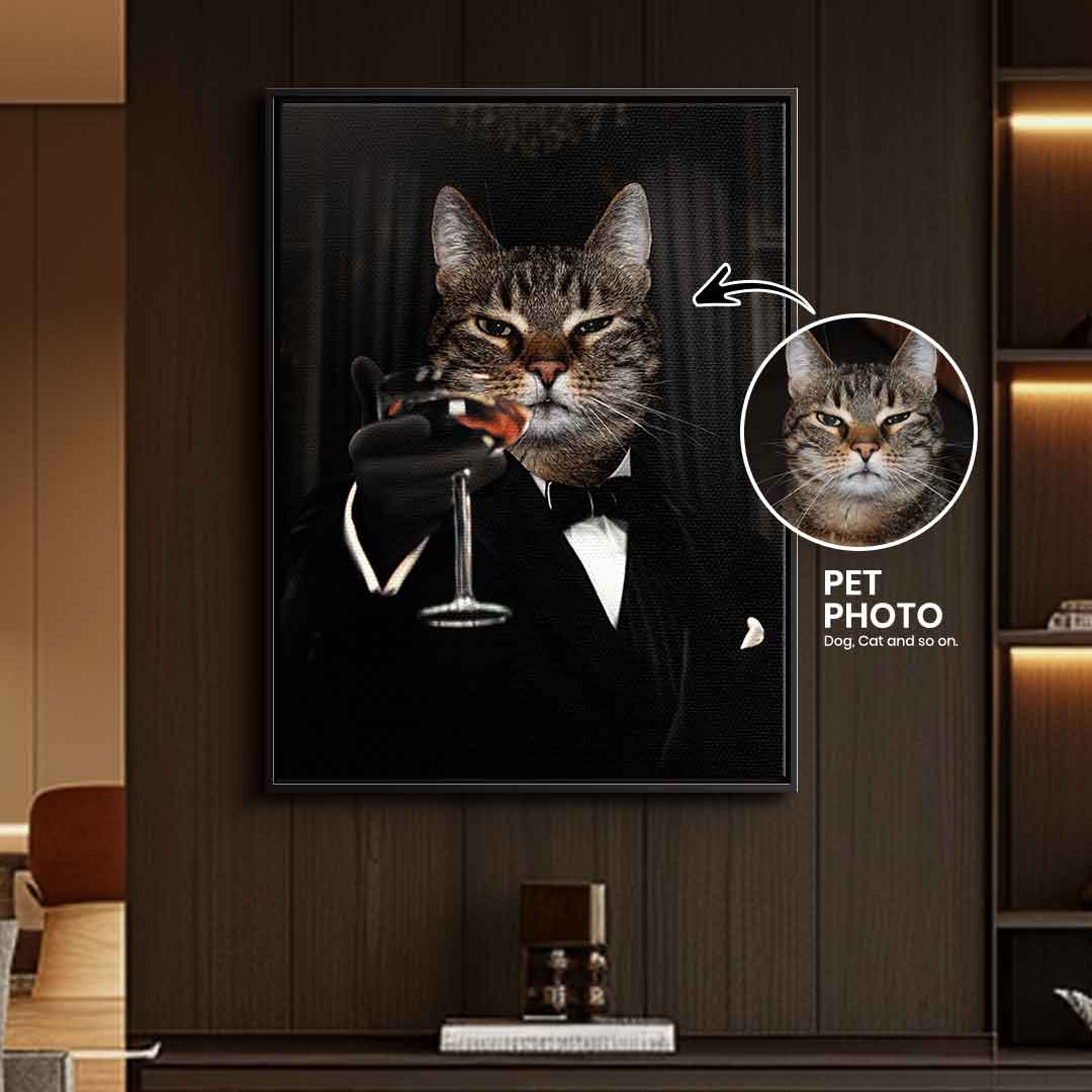 Chapeau Pet Portrait Personalizable
