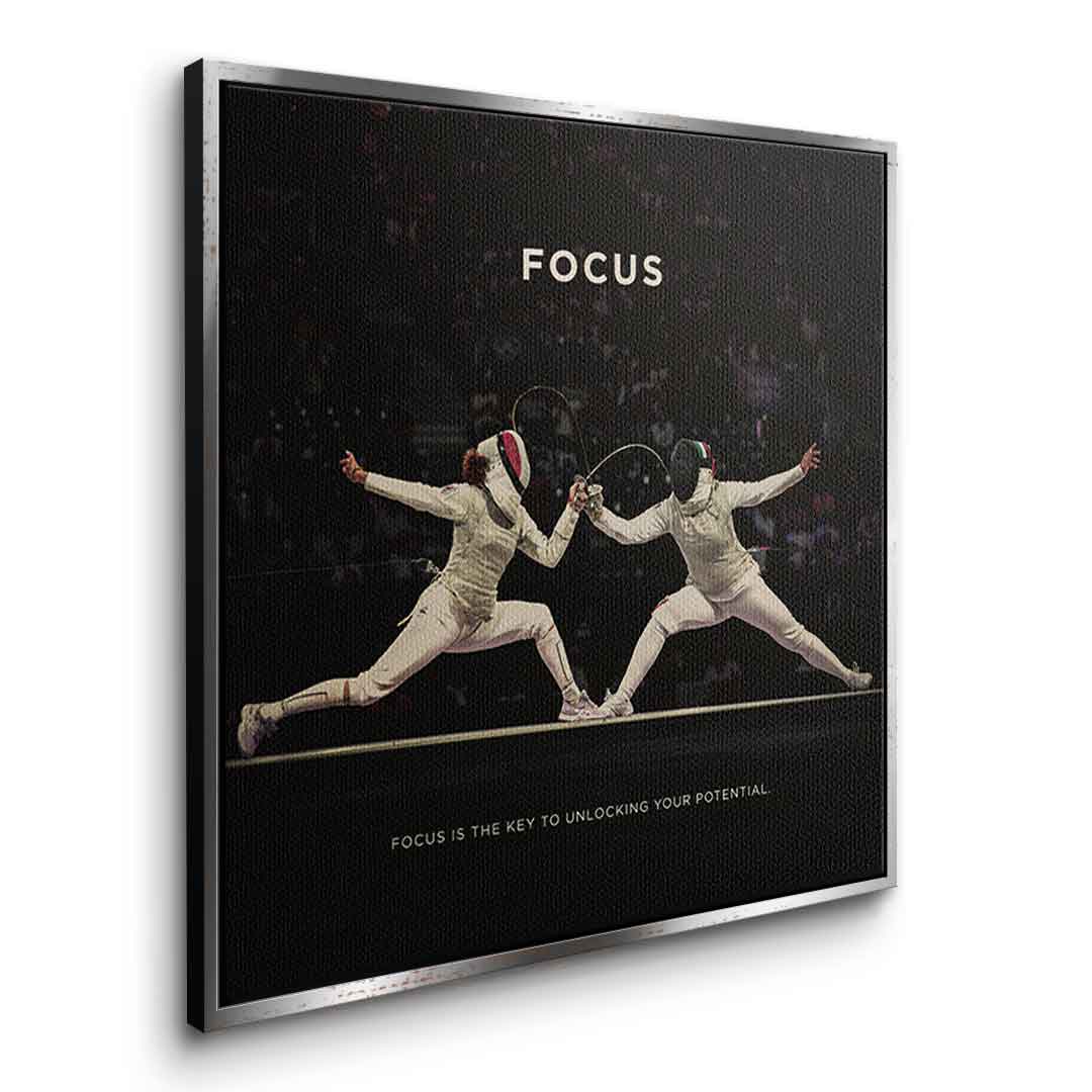 Focus #Fechten - Quadrat Edition