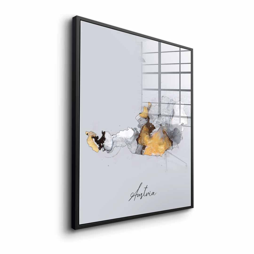 Abstrakte Länder – Austria – Akryl