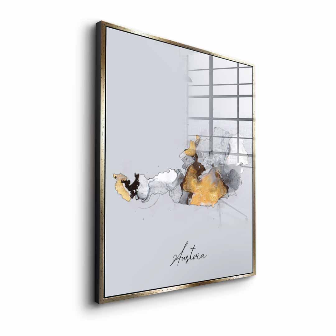 Abstrakte Länder – Austria – Akryl