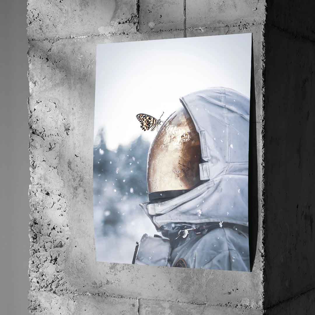Astronaut Motyl – plakat
