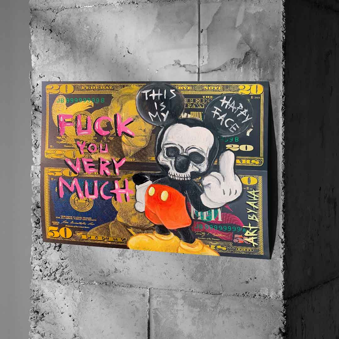 Badass Comic Maus – plakat