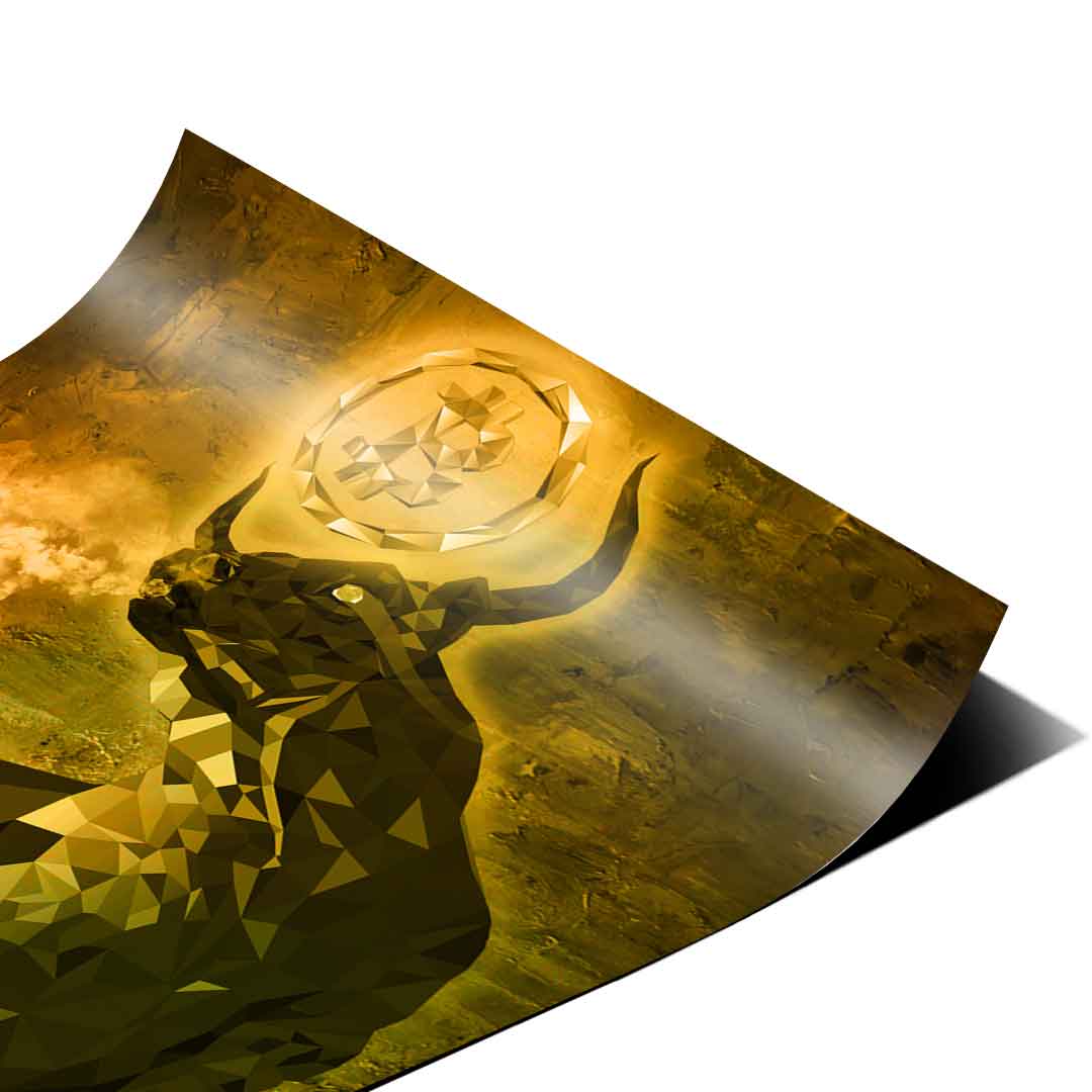 Bitcoin Bull - Poster