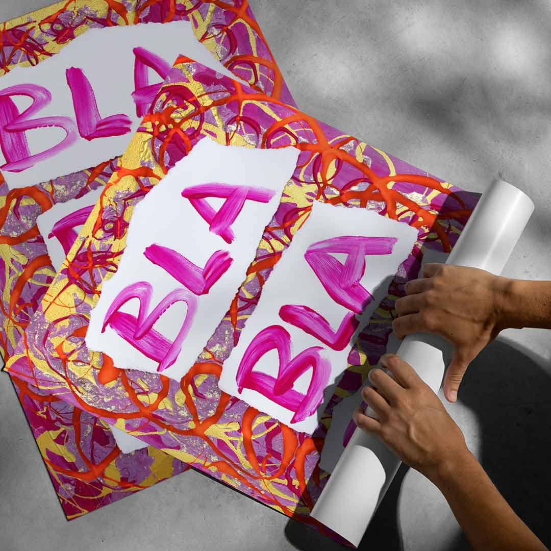 Blah blah blah - Poster