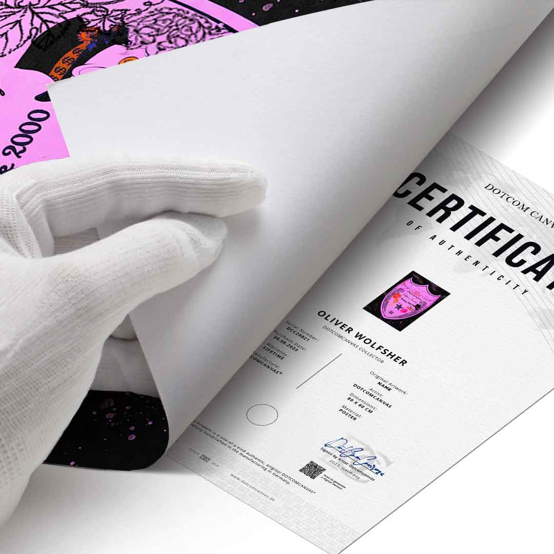 KOCHAM SZAMPANA - Plakat