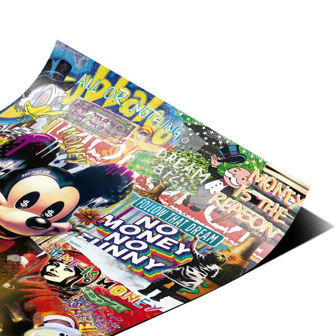 Comic Mouse Business - Poster