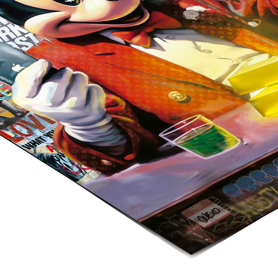 Comic Mouse Business - Poster