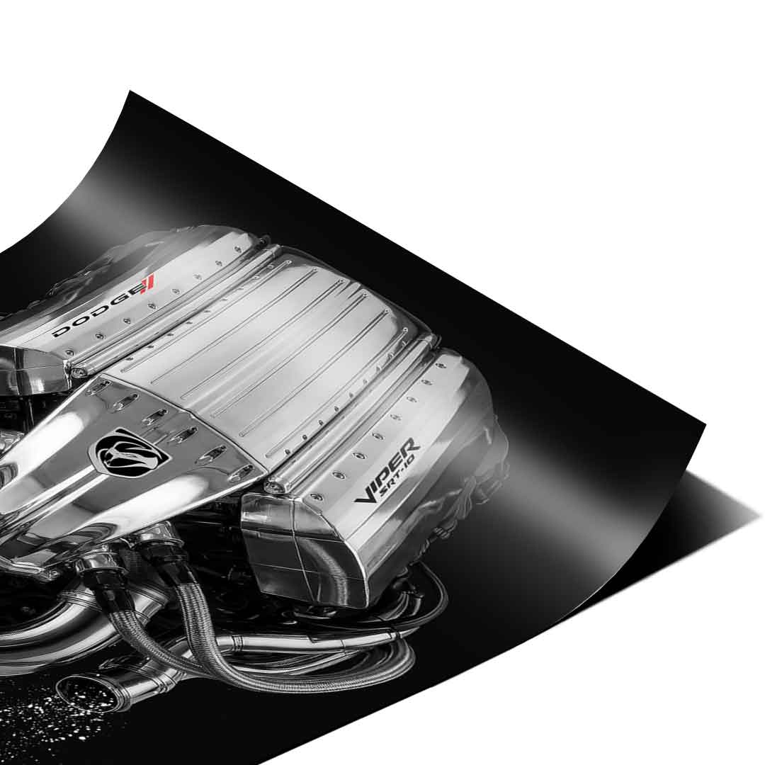 Dodge Viper V 10 – plakat