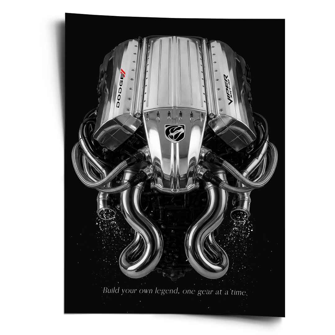Dodge Viper V10 - Poster