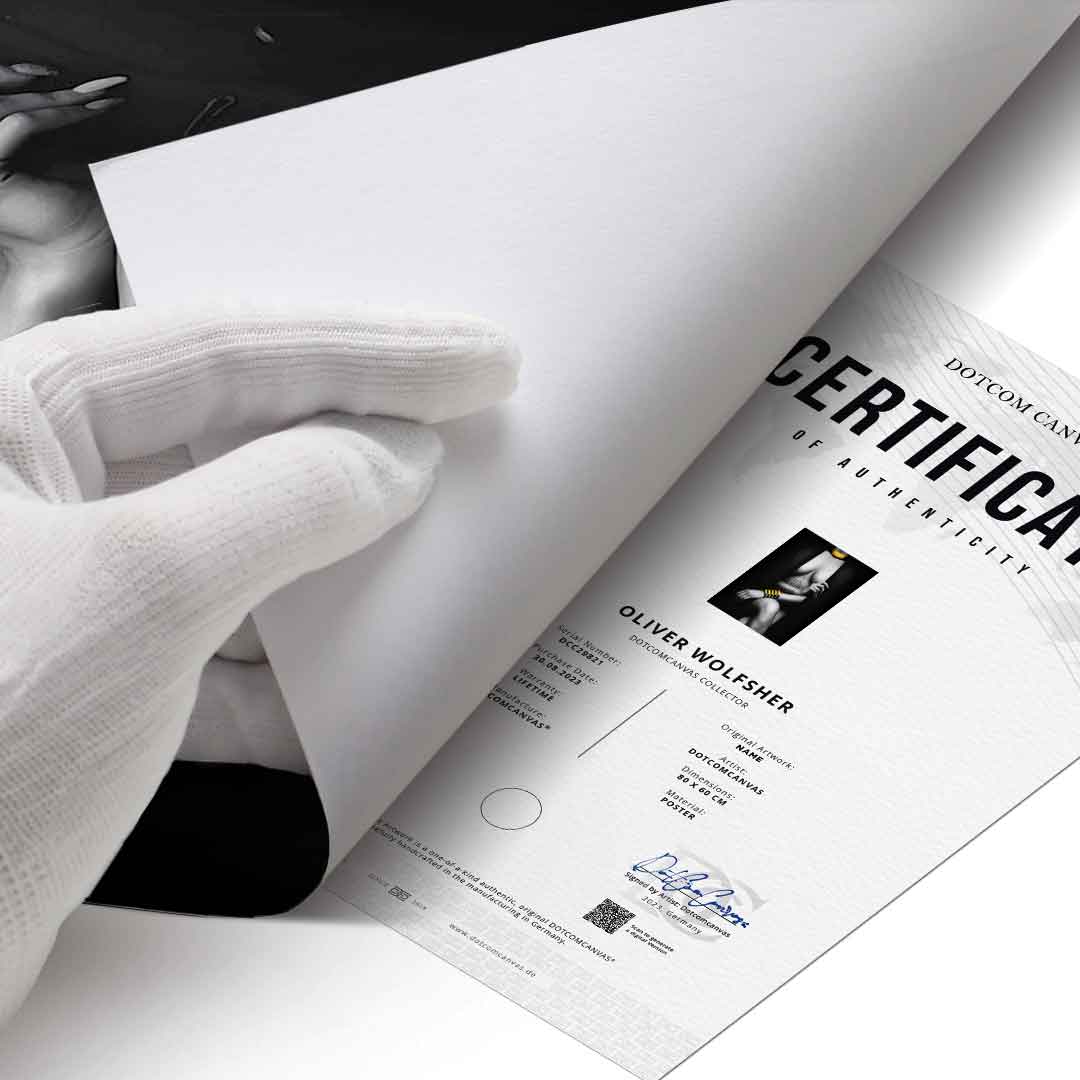 Elegancka poza - plakat