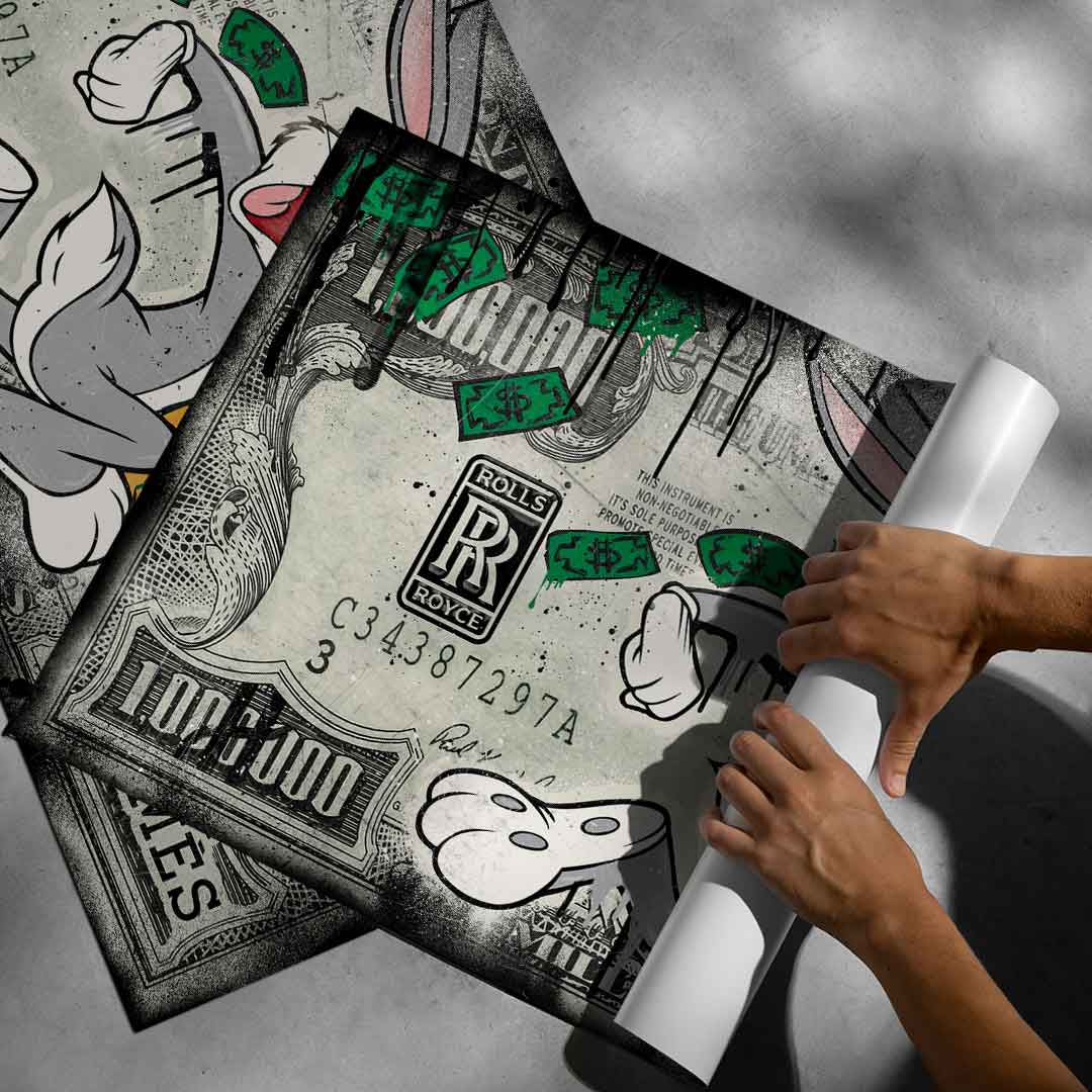 FAST BUNNY - Plakat