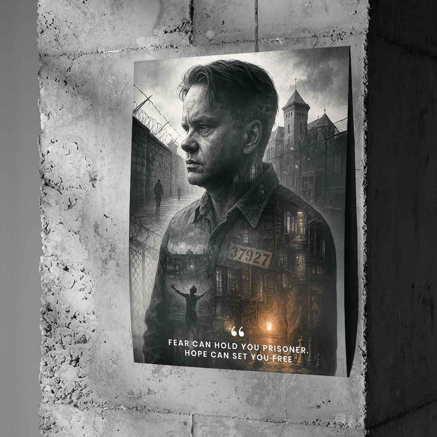 Strach może paraliżować - plakat