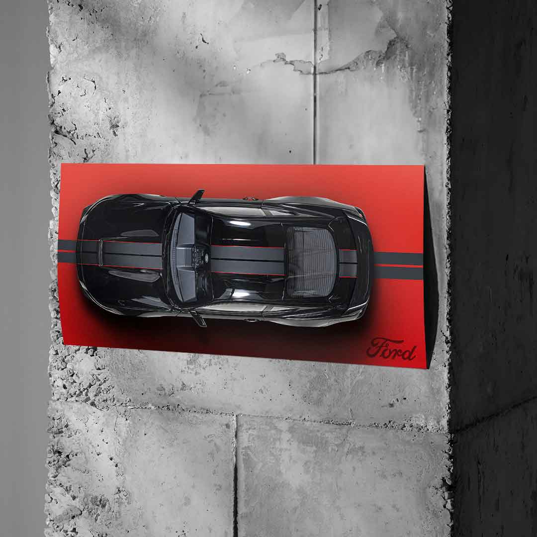 Ford Mustang - Plakat