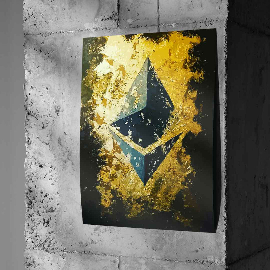 Golden Ethereum – Plakat