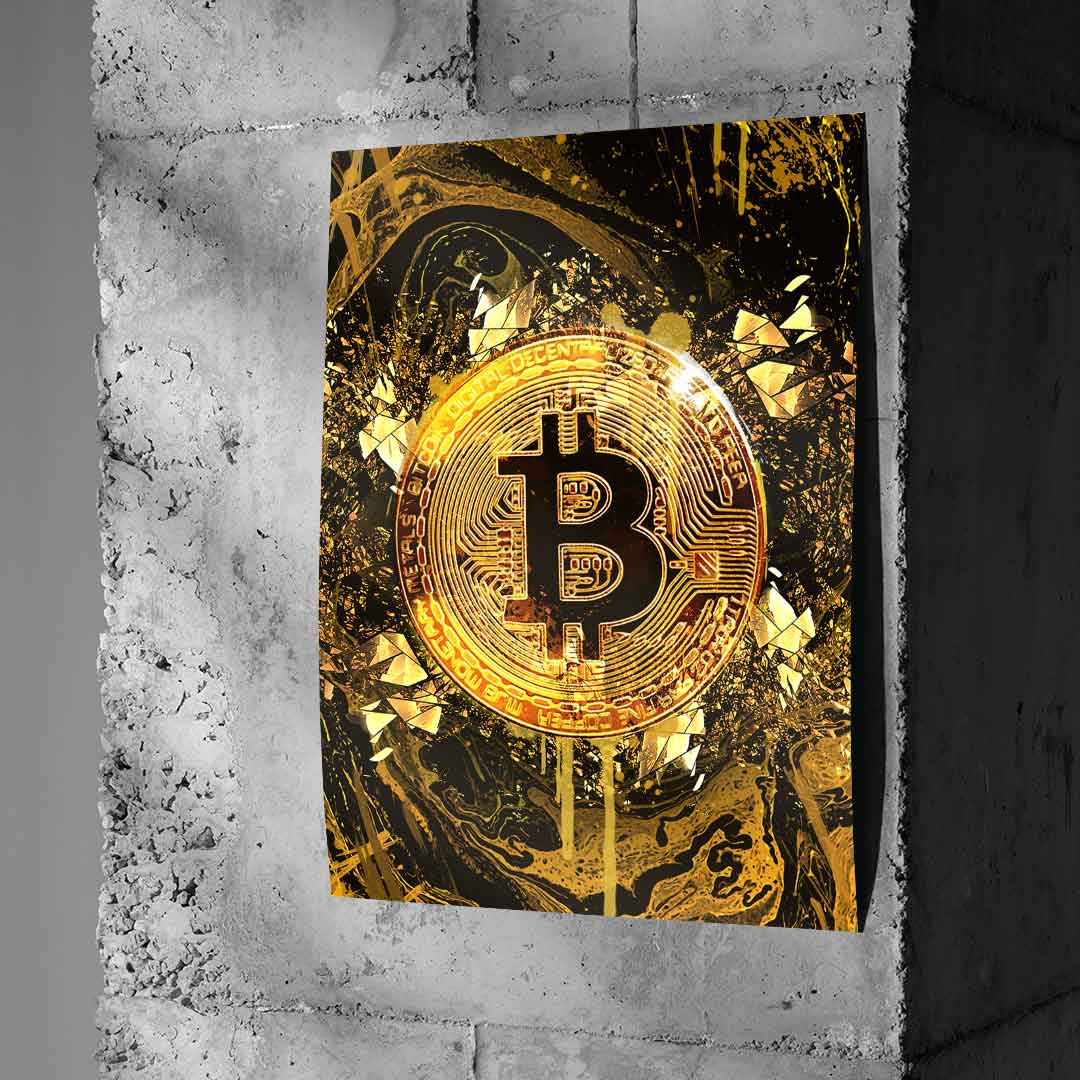 Goldrush Bitcoin - Plakat