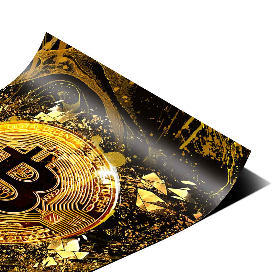 Goldrush Bitcoin - Plakat
